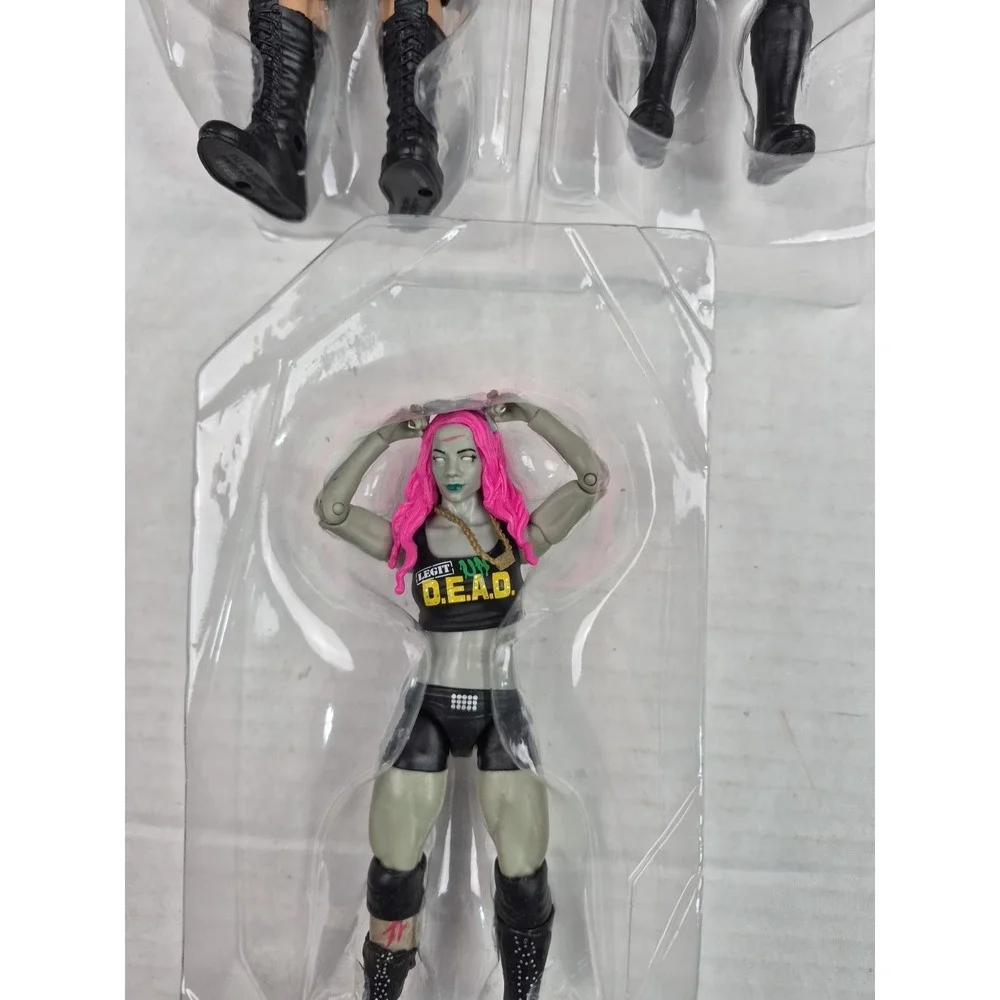 WWE Action Figure Lot Network Spotlight‎ Big Cass Natalya Hart Sasha Banks AEW - Picture 2 of 13